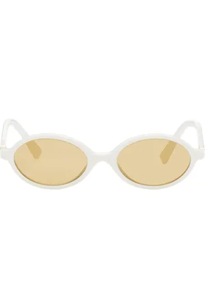 Miu Miu White Miu Regard Sunglasses