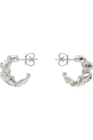 Corali Silver Pelagos Hoop Earrings
