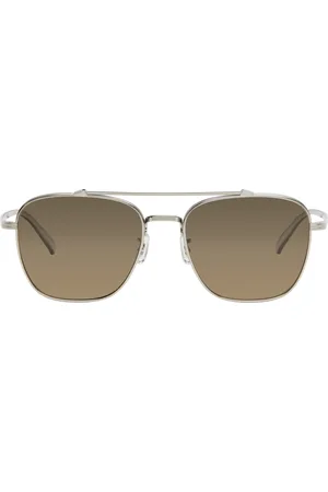 Oliver Peoples Silver Avison Sunglasses