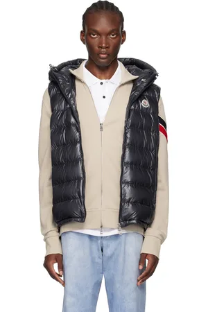 Moncler Navy Barant Down Vest