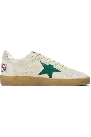 Golden Goose White Ball Star Sneakers