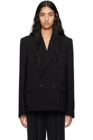 WARDROBE.NYC Black Hailey Bieber Edition Tailored Blazer