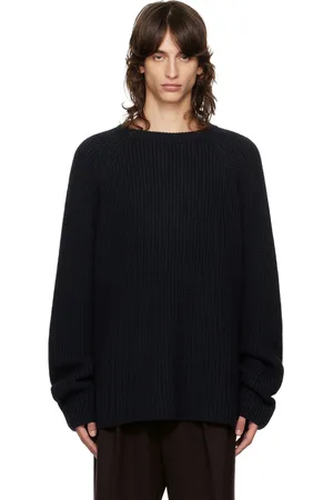 The Frankie Shop Navy Carter Crewneck Sweater