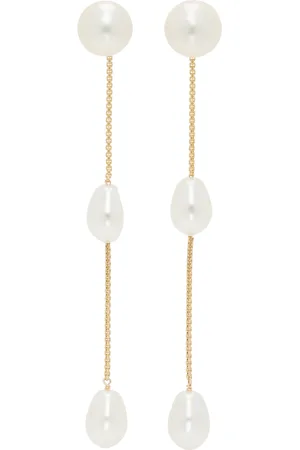 Sophie Buhai Gold Small Pearl Drop Earrings