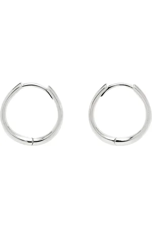 Sophie Buhai Silver Medium Intrinsic Hoop Earrings