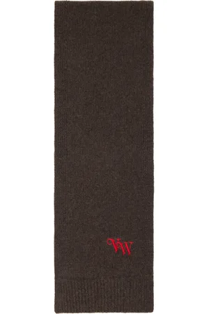 Vivienne Westwood Brown Classic Cashmere Scarf