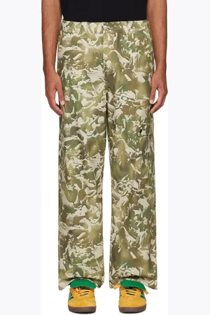 CARNE BOLLENTE Green Orgy Temptations Cargo Pants
