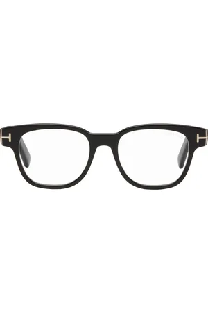 Tom Ford Black Square Blue Block Glasses