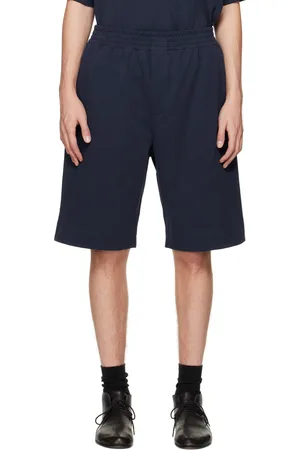 The Row Navy Dovi Shorts