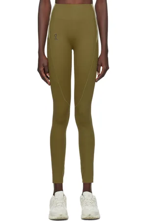 On Running Green Movement Lg Tights Sport Leggings