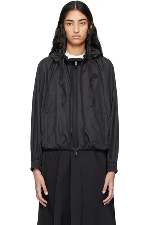 Moncler Black Auxonne Windbreaker Jacket