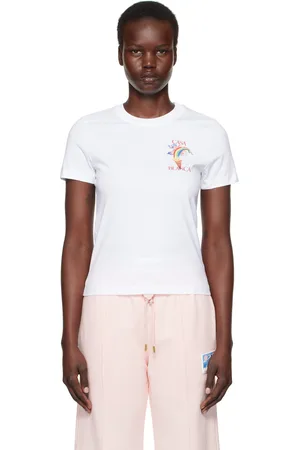 Casablanca White Nature Teacher T-shirt