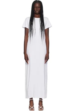 Leset White Margo Maxi Dress