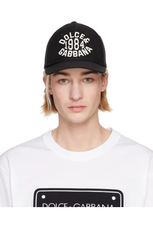 Dolce & Gabbana Black Baseball Cap
