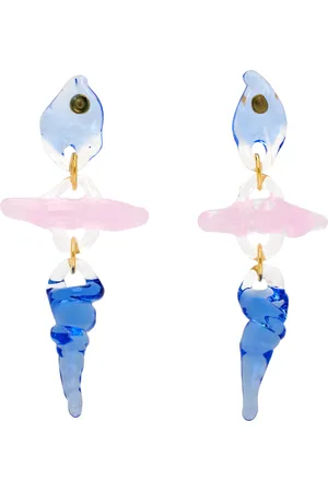Levens Jewels Blue & Pink Venice Earrings