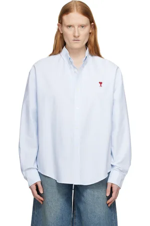 Ami Blue & White Ami de Cœur Shirt