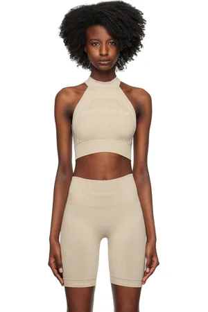 MISBHV Beige Halter Top