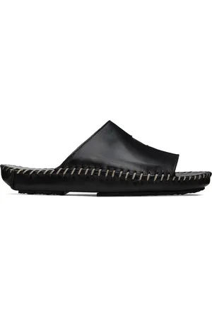 Hereu Black Torniol Flat Sandals