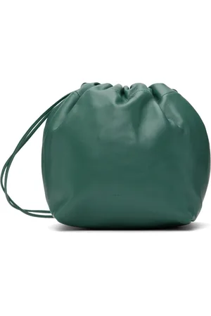 Jil Sander Green Dumpling Bag