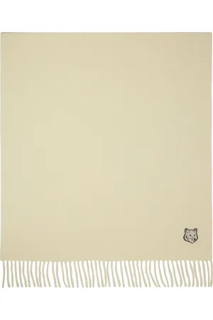 Maison Kitsuné Off-White Bold Fox Head Patch Scarf