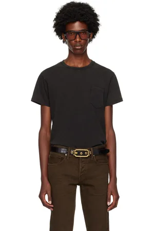 Tom Ford Gray Crewneck T-Shirt