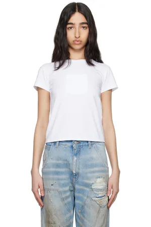 Maison Margiela White Heavy Cotton Jersey T-shirt