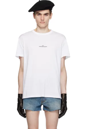 Maison Margiela White Embroidered T-Shirt