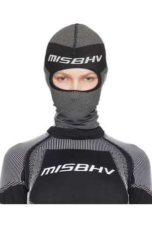 MISBHV Black & White Seamless Ski Balaclava