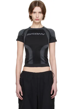 MISBHV Black Jacquard Sport T-Shirt