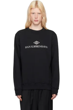 HAN Kjøbenhavn Black Bonded Sweatshirt