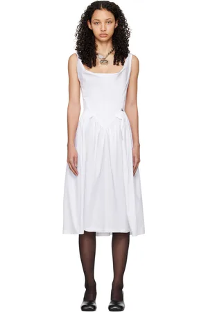 Vivienne Westwood White Sunday Midi Dress