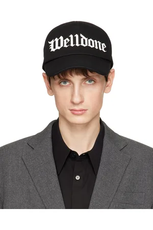 We11 Done Black Logo On Front Cap