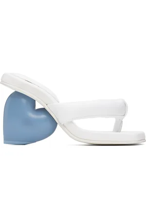 Yume Yume White Love Heeled Sandals