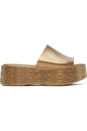 Marc Jacobs Gold Melissa Edition Becky Slides
