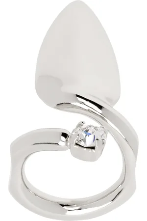Justine Clenquet Silver Luce Nail Ring