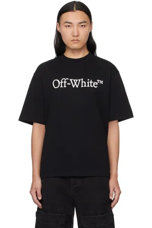 OFF-WHITE Black Big Bookish Skate T-shirt