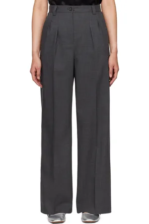 A.P.C. Gray Tressie Trousers