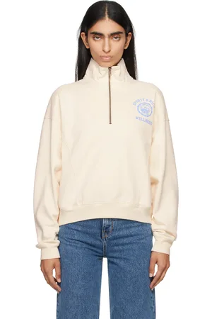 Sporty & Rich Off-White Emblem Sweatshirt