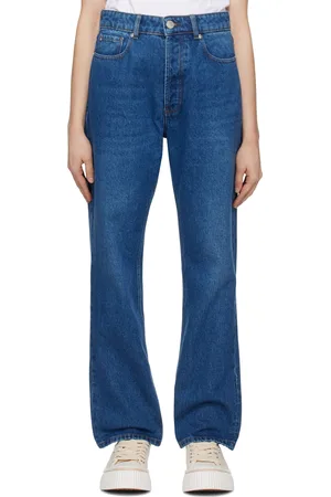 Ami Blue Low-Rise Jeans