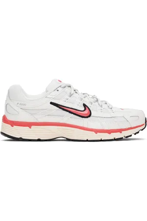 Nike Off-White & Pink P-6000 Sneakers