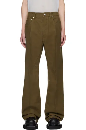 Rick Owens Khaki Porterville Geth Jeans