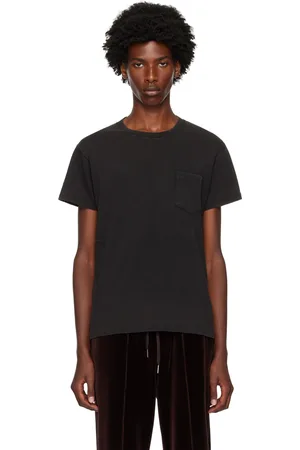 Tom Ford Gray Patch Pocket T-Shirt