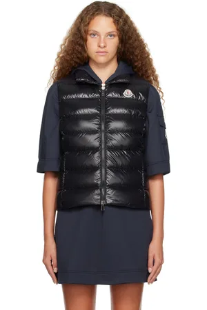 Moncler Black Ghany Down Vest