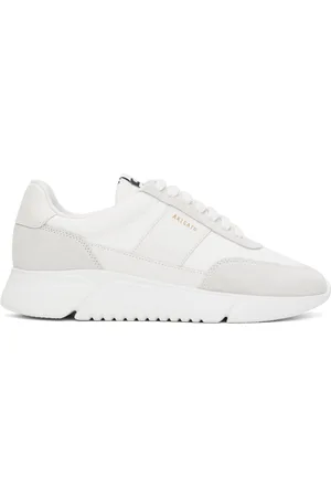 Axel Arigato White & Gray Genesis Vintage Runner Sneakers