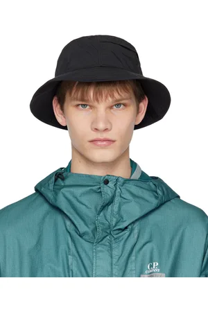 C.P. Company Black Pocket Bucket Hat