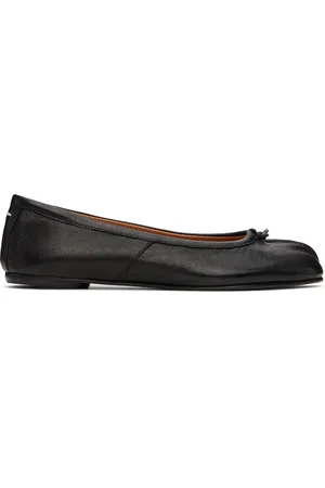 Maison Margiela Black Tabi New Ballerina Flats