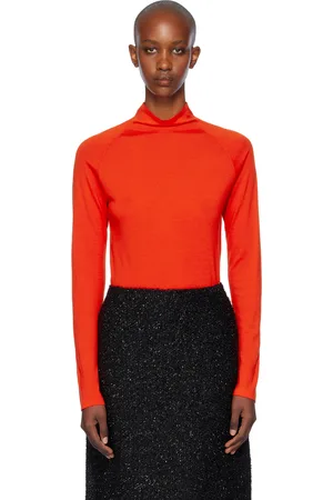 The Row Red Honna Turtleneck