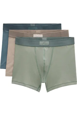 SKIMS Three-Pack Multicolor Cotton 3 Boxer Briefs