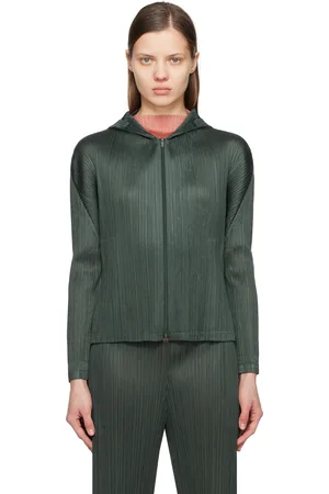 PLEATS PLEASE ISSEY MIYAKE Gray Monthly Colors December Hoodie