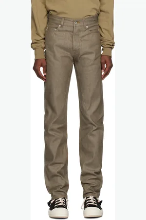 Rick Owens Khaki Detroit Jeans
